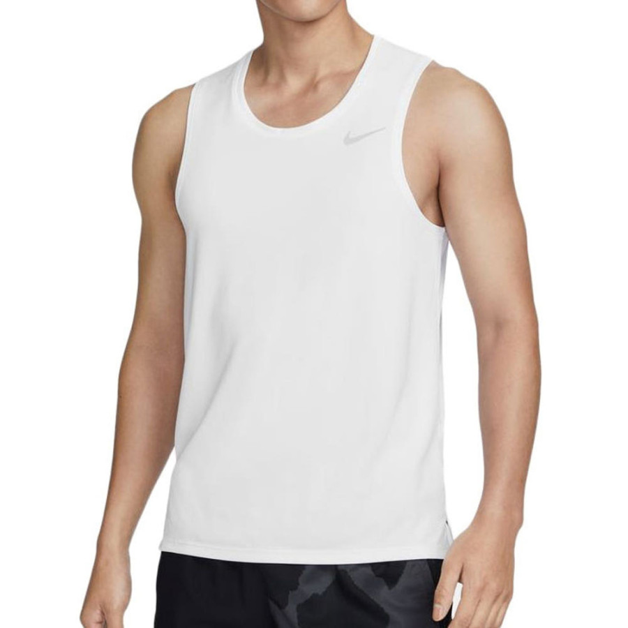 나이키 드라이핏 마일러 러닝 탱크탑 화이트 DV9322-100