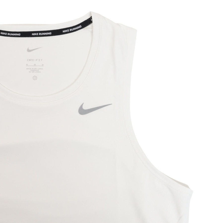 나이키 드라이핏 마일러 러닝 탱크탑 화이트 DV9322-100