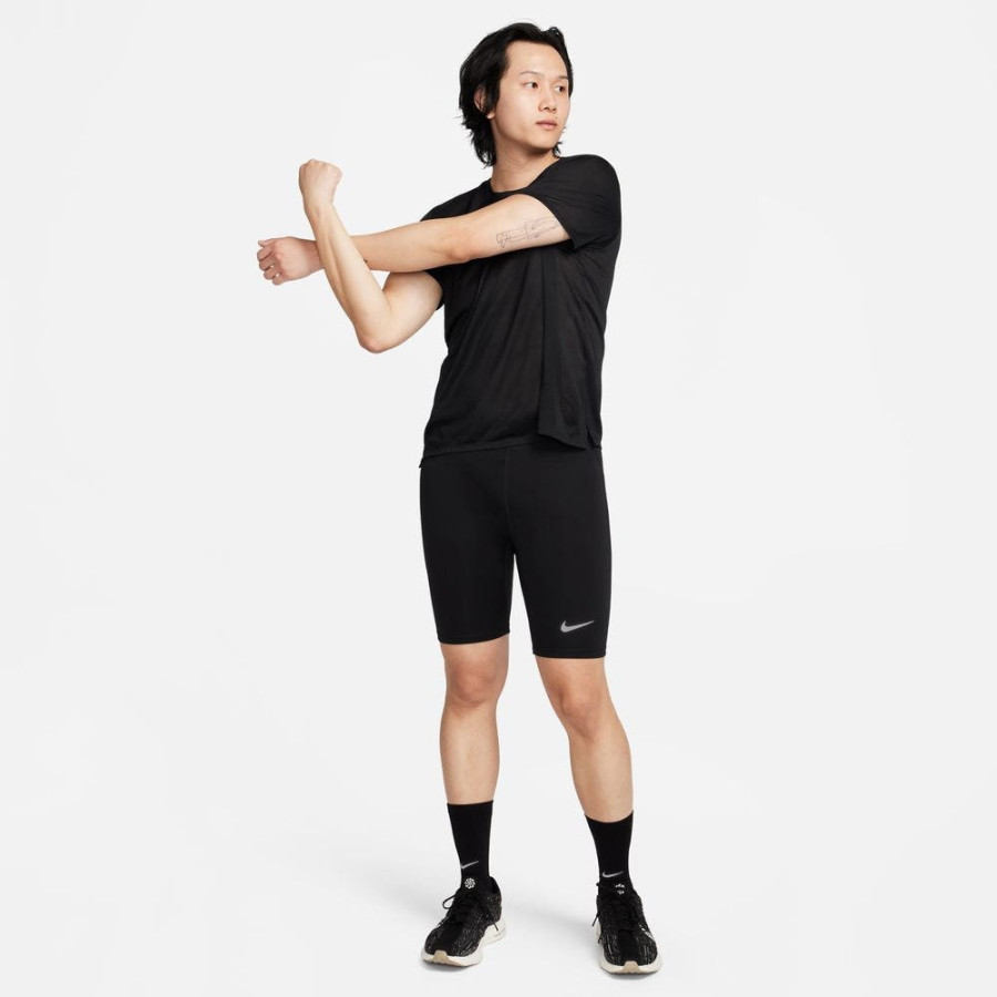 나이키 패스트 드라이핏 러닝 하프 레깅스 타이즈 반바지 블랙 FN3372-010