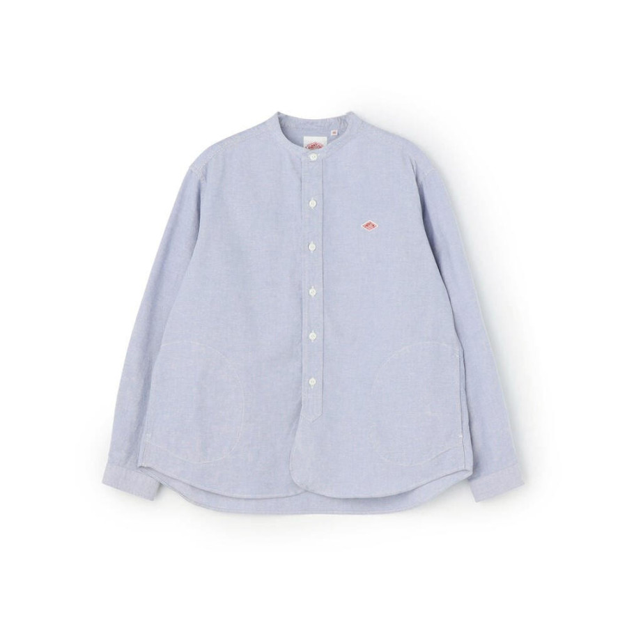 단톤 여성 옥스퍼드 밴드카라 셔츠 DT-B0279 SOX DNB261L104-0003