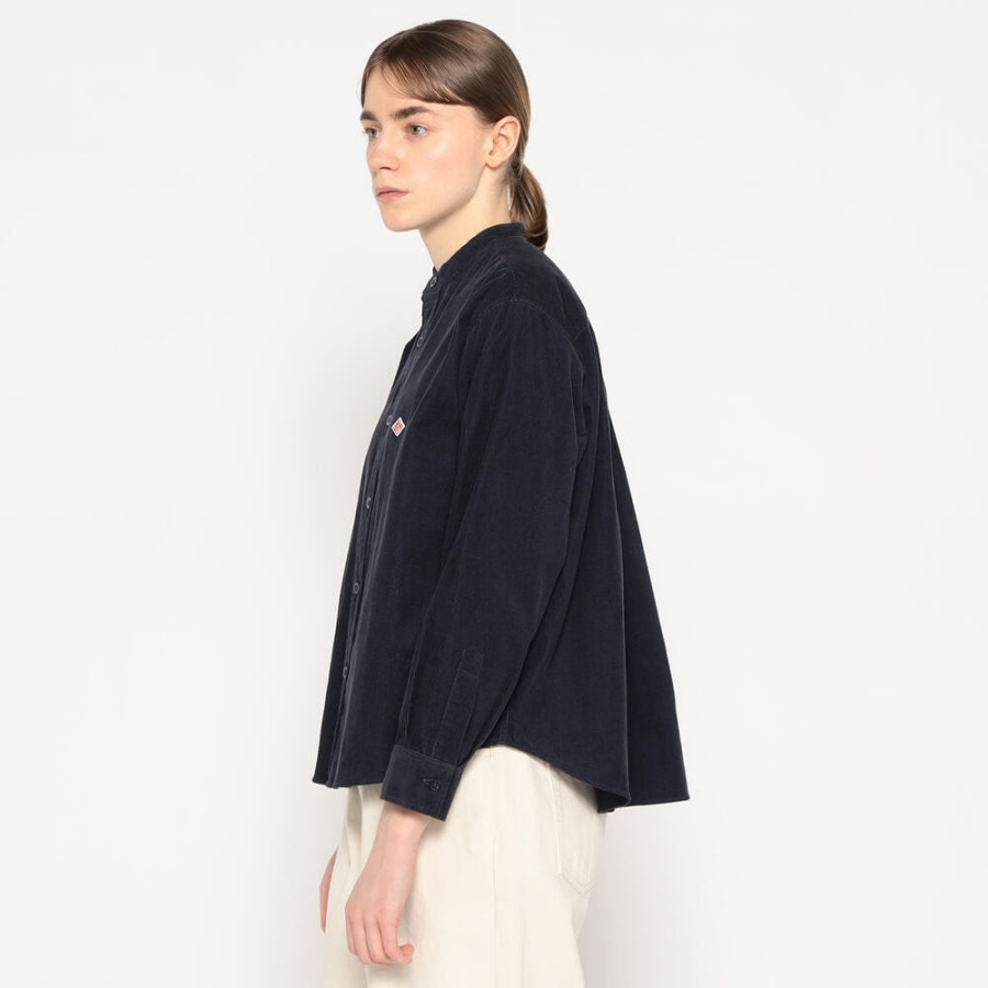 단톤 여성 코듀로이 밴드 칼라 셔츠 6컬러 DT-B0290 MCD DNB252L104-0007