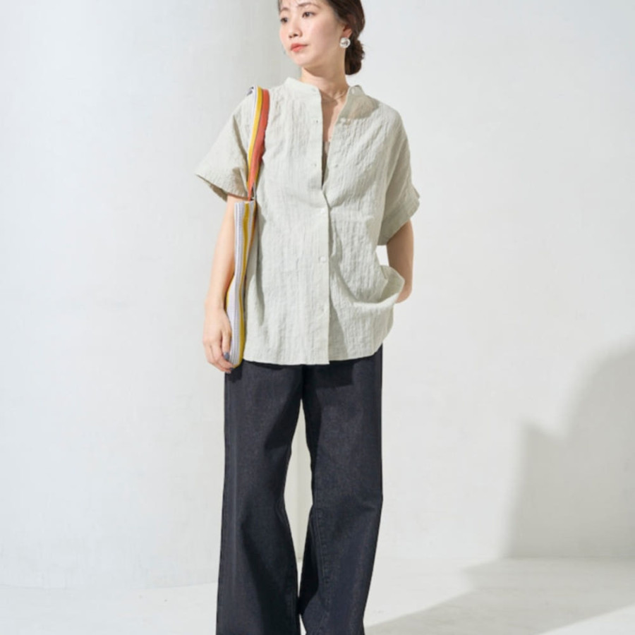 프릭스스토어 네추럴 포코포코 프렌치 슬리브 블라우스 5컬러 1303248900228