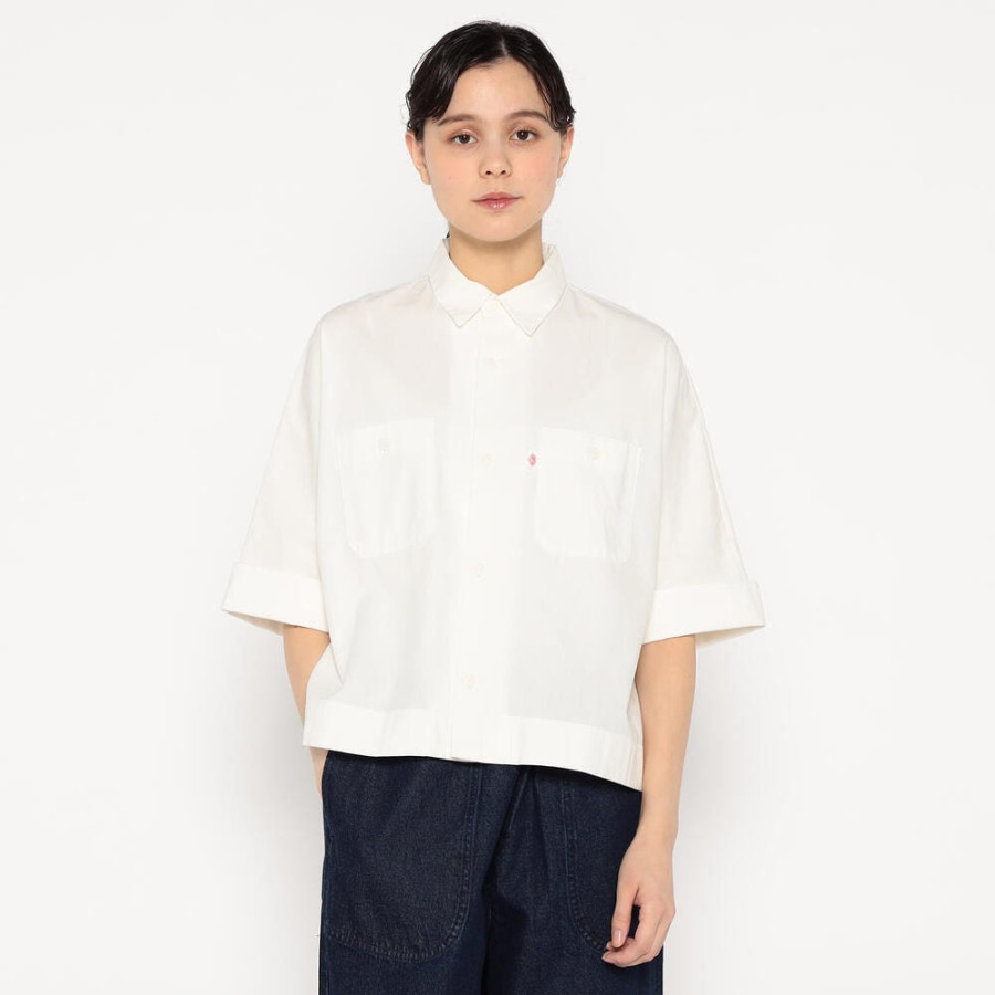 단톤 여성 코튼 샴브레이 워크 셔츠 2컬러 DT-B0345 SCA DNB251L104-0018