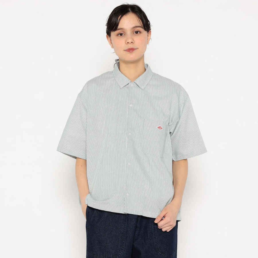 단톤 여성 옥스포드 반소매 B.D 셔츠 5컬러 DT-B0336 POD DNB251L104-0012