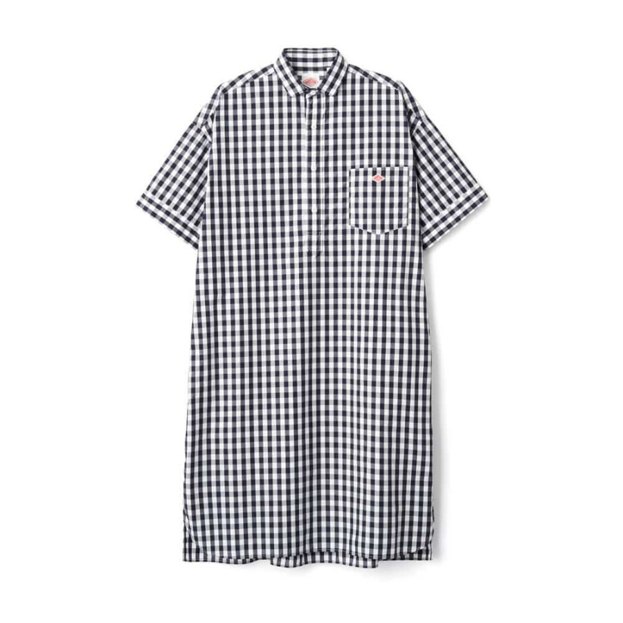 단톤 여성 코튼 팝린 풀오버 드레스 플레드 셔츠 3컬러 JD-3655 CPP DNB251L203-0002