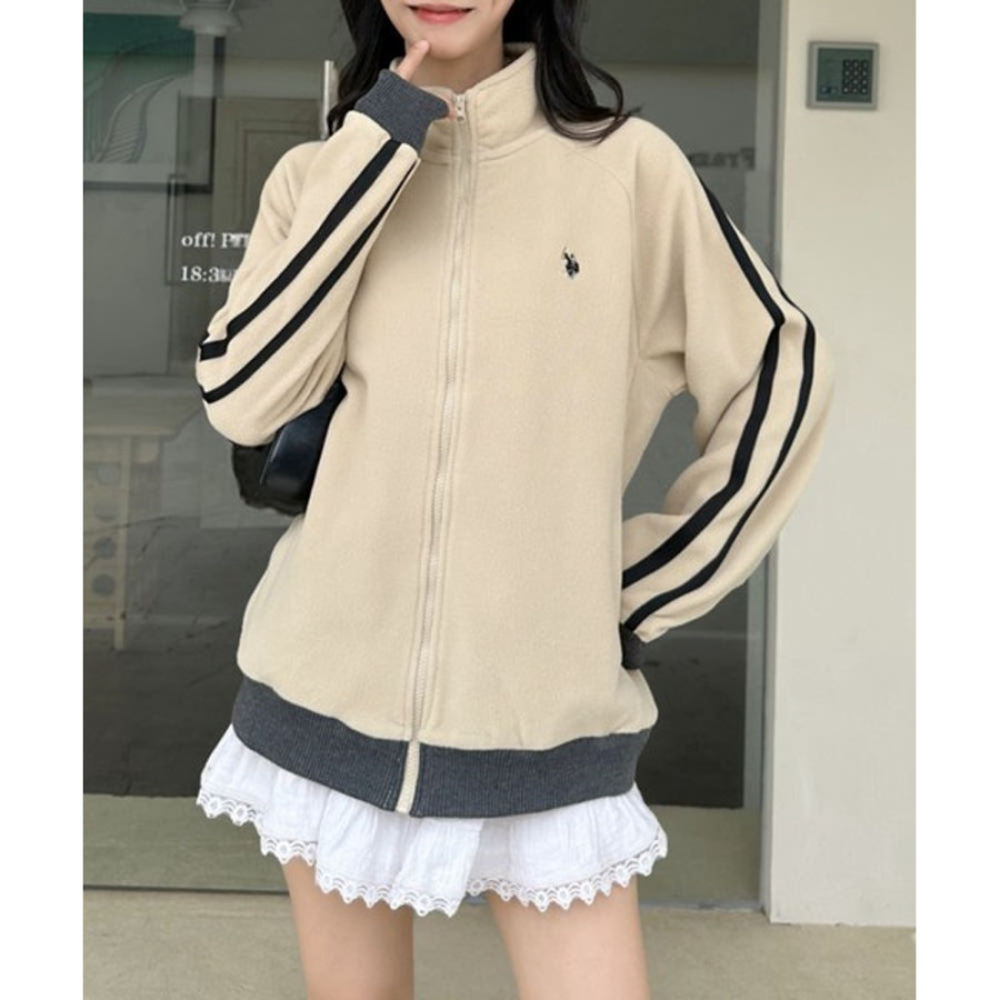 U.S. POLOASSN. 유에스폴로에센 라인 디자인 플리스 트랙 자켓 5컬러 85733804 ada1458