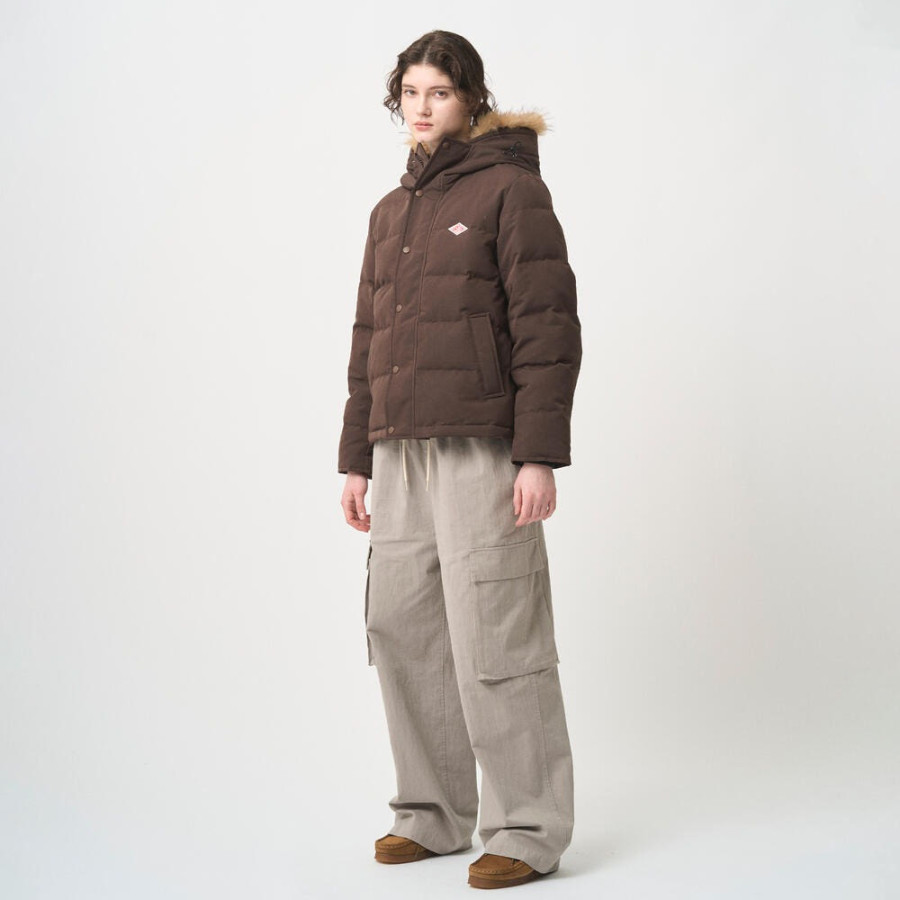 단톤 여성용 인조 퍼 후드 다운 재킷 6컬러 DT-A0007 TPR DNB252L101-0024