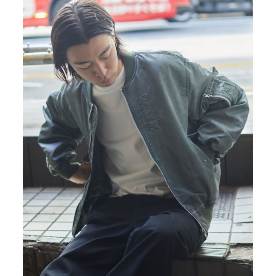 프릭스스토어 빈티지 가공 숏 안솜 MA-1 재킷 2컬러 1051248901921