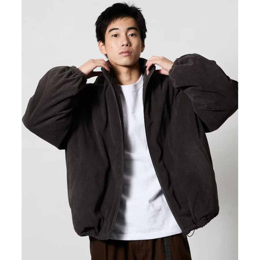 프릭스스토어 릴랙스핏 코듀로이 안솜 스탠드 블루종 3컬러 1251248900728