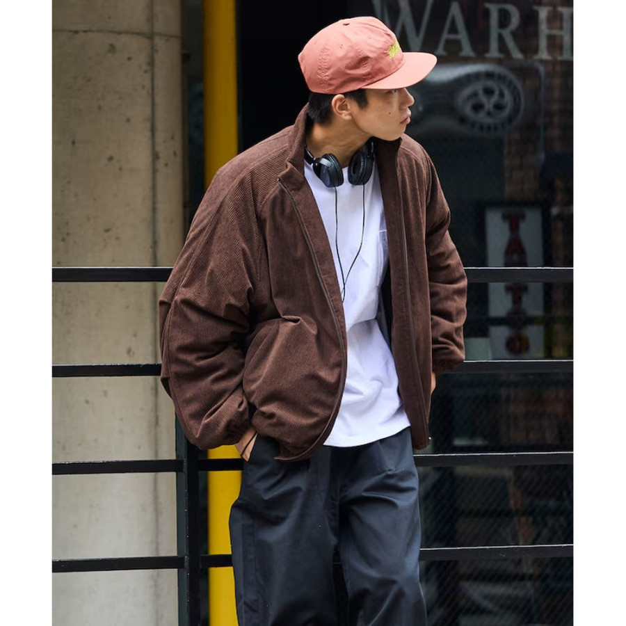 프릭스스토어 릴랙스핏 코듀로이 안솜 스탠드 블루종 3컬러 1251248900728