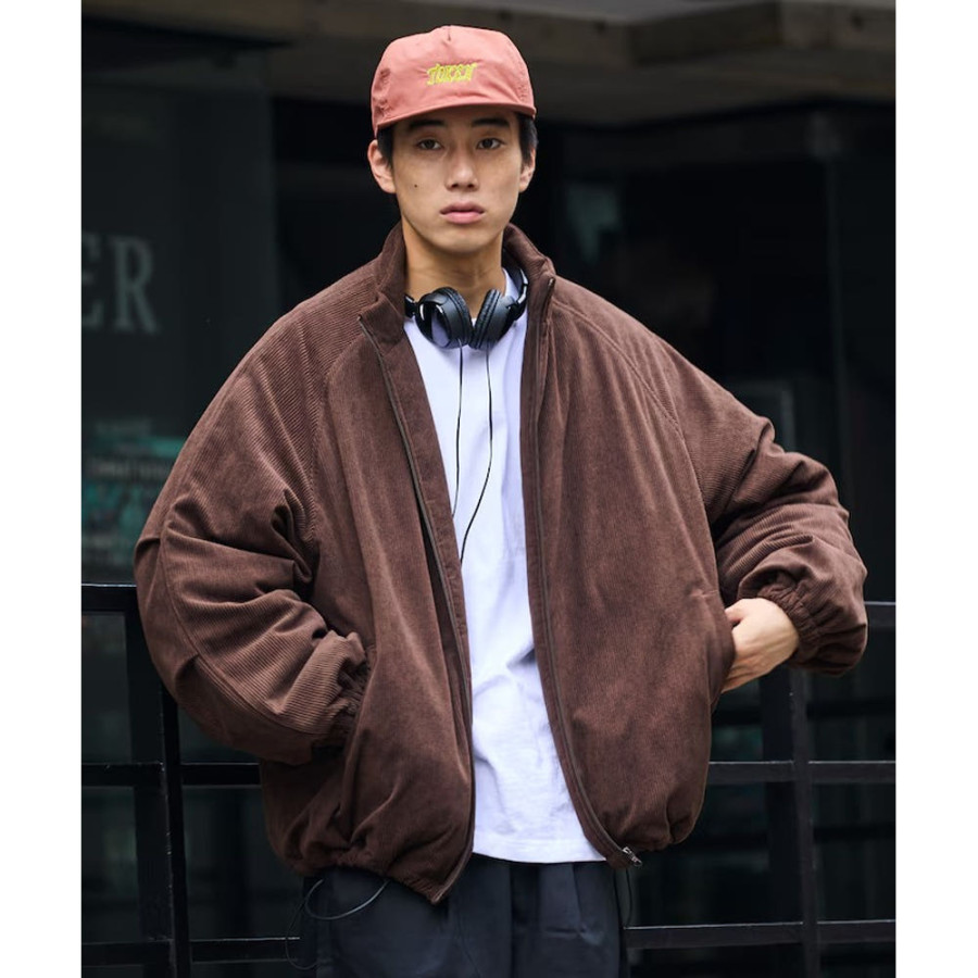 프릭스스토어 릴랙스핏 코듀로이 안솜 스탠드 블루종 3컬러 1251248900728