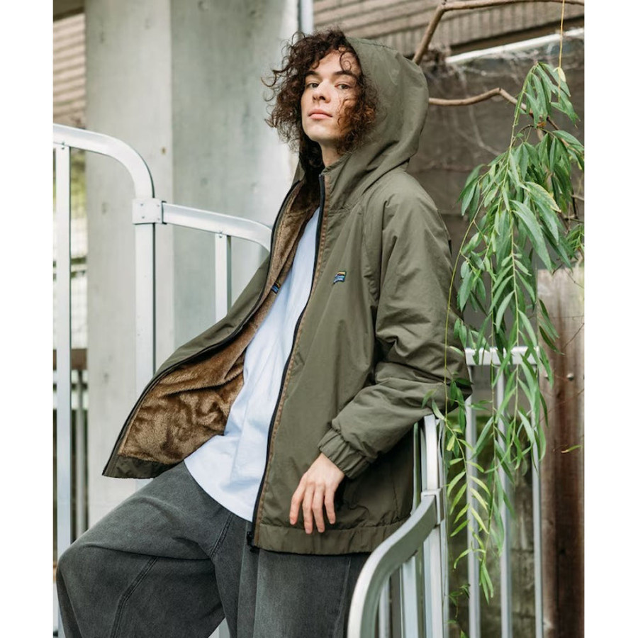 프릭스스토어 릴랙스핏 나일론 플리스 리버시블 후디 재킷 4컬러 1251248900738