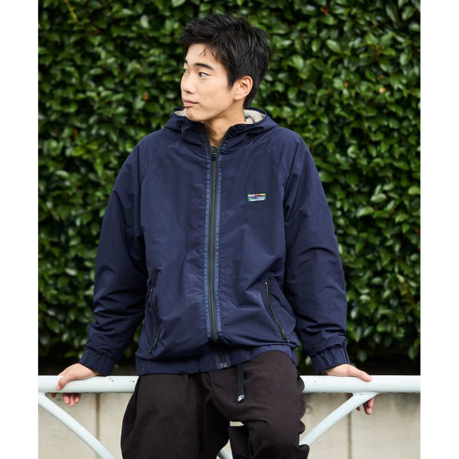 프릭스스토어 릴랙스핏 나일론 플리스 리버시블 후디 재킷 4컬러 1251248900738