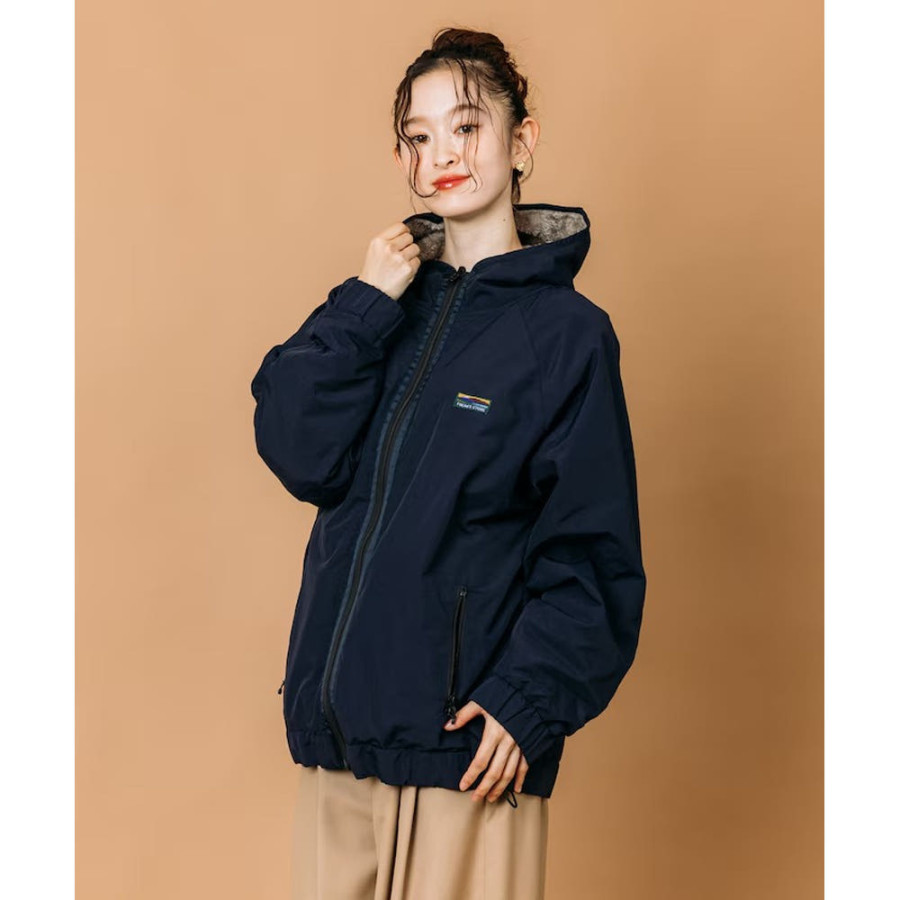 프릭스스토어 릴랙스핏 나일론 플리스 리버시블 후디 재킷 4컬러 1251248900738