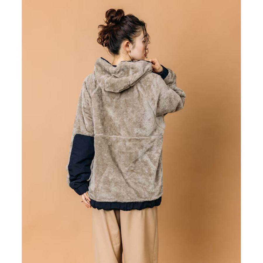 프릭스스토어 릴랙스핏 나일론 플리스 리버시블 후디 재킷 4컬러 1251248900738