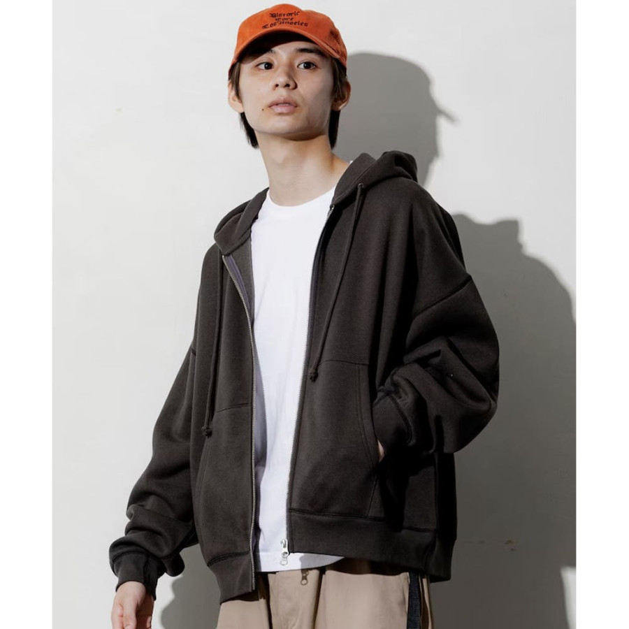 프릭스스토어 릴랙스 핏 후드 집업 파카 4컬러 1223248901266