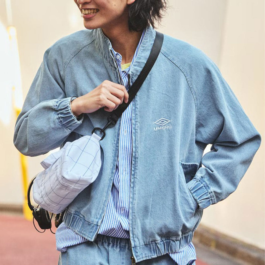 프릭스스토어 엄브로 별주 데님 스탠드 칼라 블루종 3컬러 1059394400033