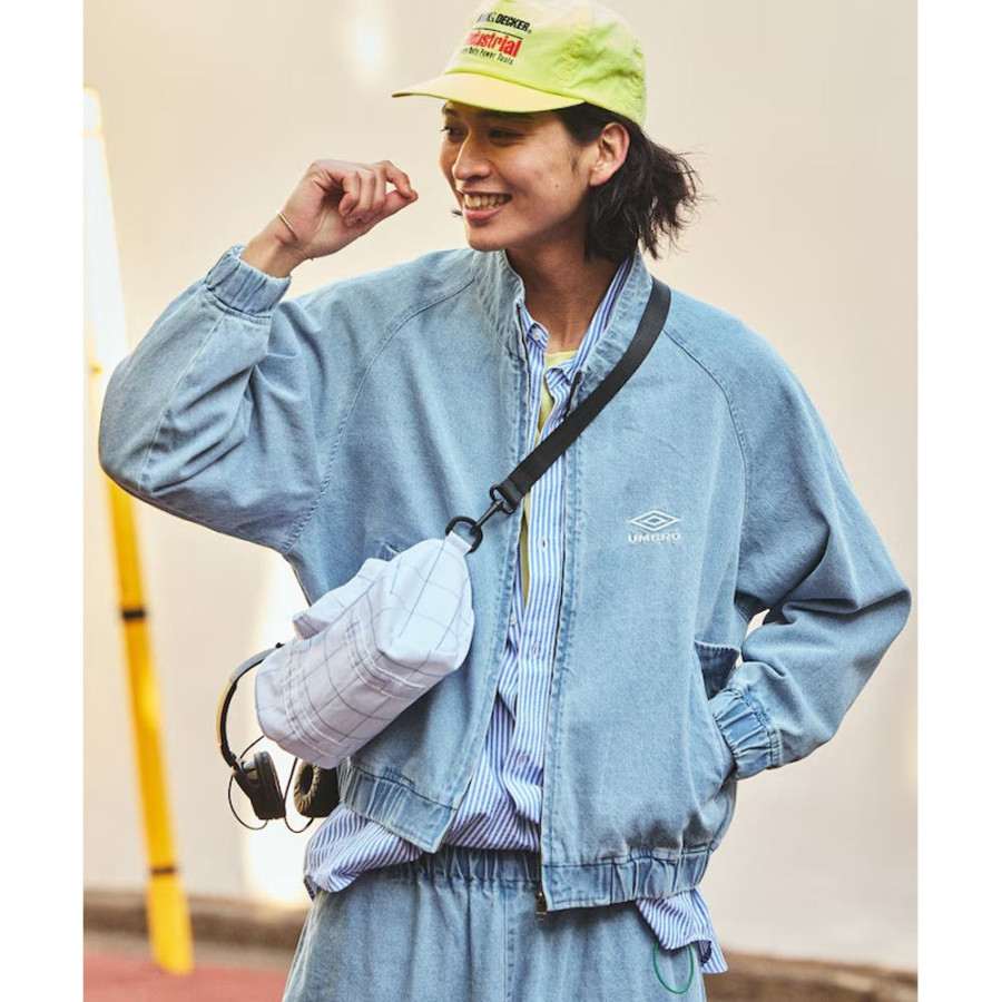 프릭스스토어 엄브로 별주 데님 스탠드 칼라 블루종 3컬러 1059394400033