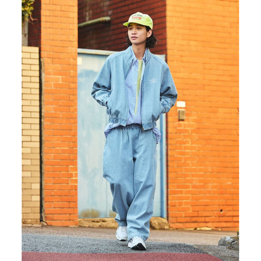 프릭스스토어 엄브로 별주 데님 스탠드 칼라 블루종 3컬러 1059394400033