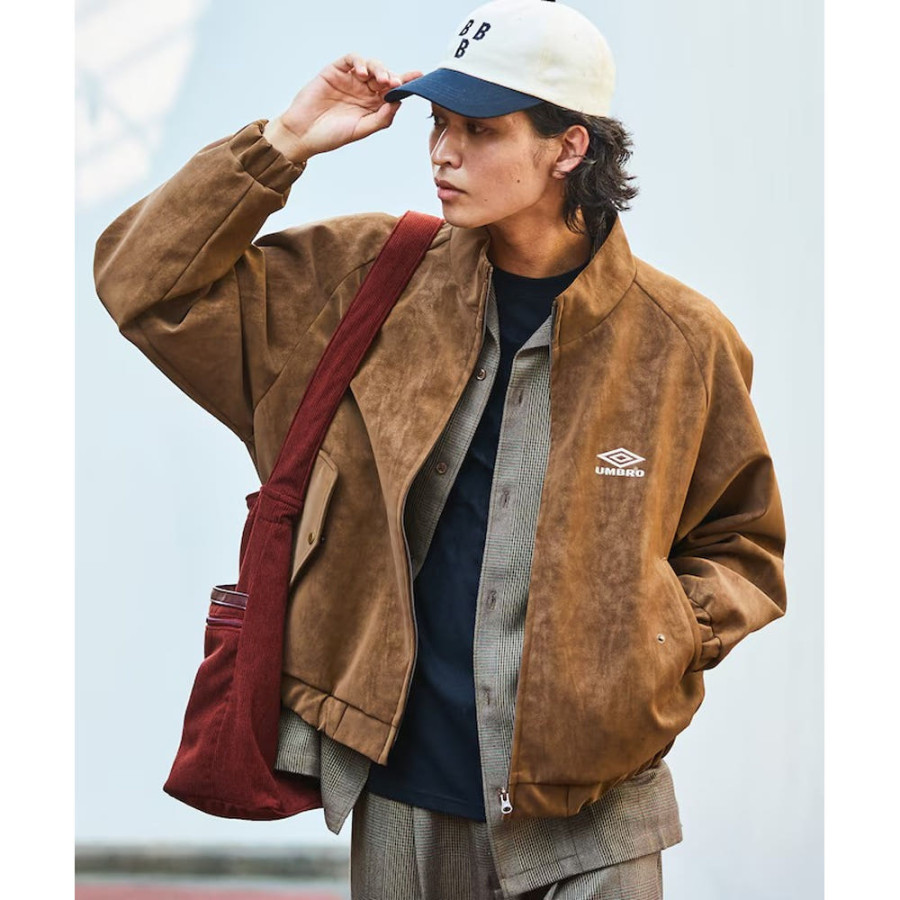 프릭스스토어 엄브로 브러시드 스탠드 카라 블루종 5컬러 1059394400020