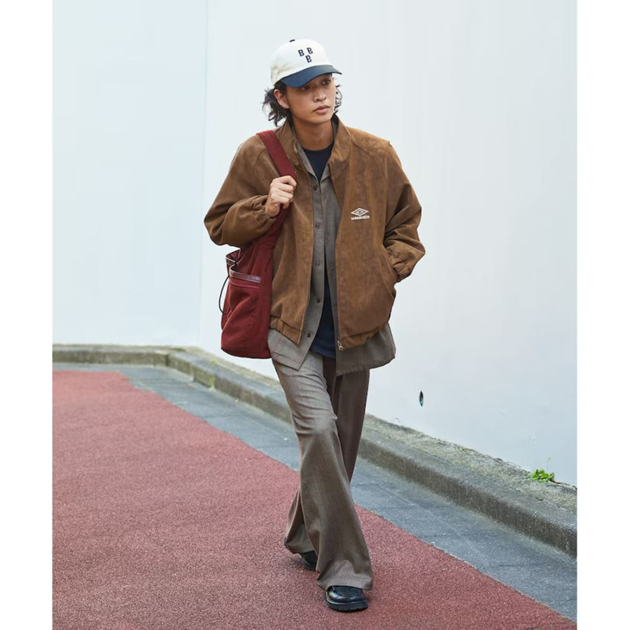 프릭스스토어 엄브로 브러시드 스탠드 카라 블루종 5컬러 1059394400020