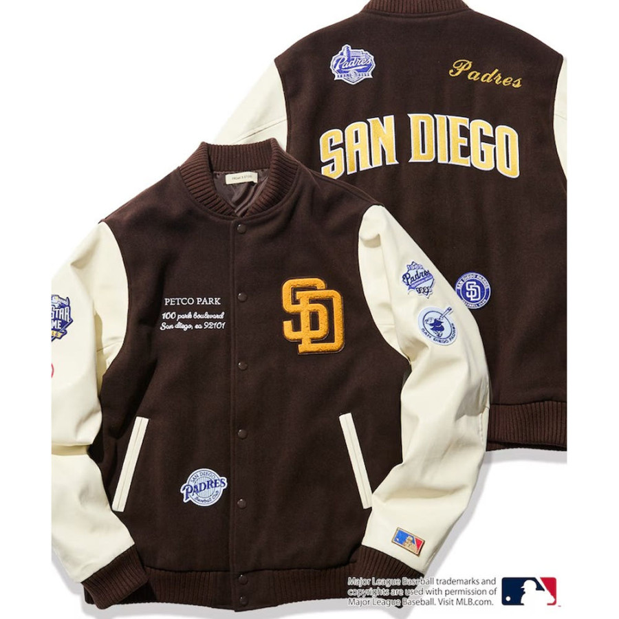 프릭스스토어 MLB 메이저리그 베이스볼 멀티 디자인 자수 와펜 스타디움 점퍼 3컬러 1251248900742