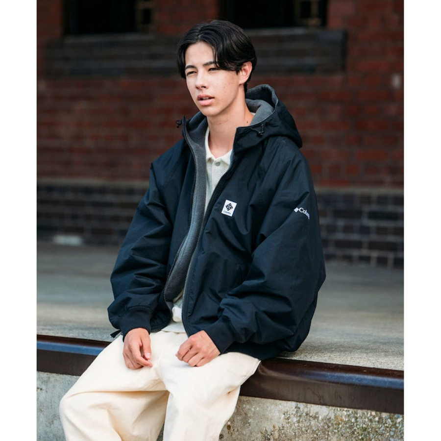 프릭스스토어 컬럼비아 별주 임페리얼 파크 나일론 플리스 리버시블 후드 블루종 점퍼 3컬러 1251129900298