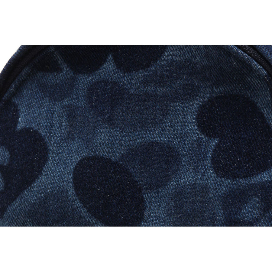 베이프 카모 데님 미니 백팩 핸드백 인디고 CL70289304