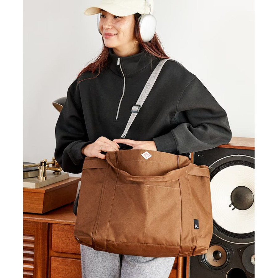 프릭스스토어 루토트 별주 미디엄 포켓 D 발수 토트백 자가드 스트랩 3컬러 1169425200001