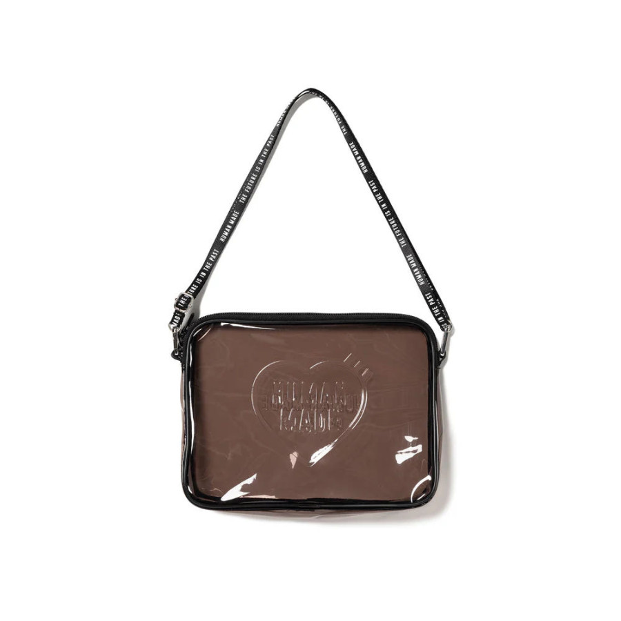 휴먼메이드 메쉬 보스턴백 블루 HM29GD022