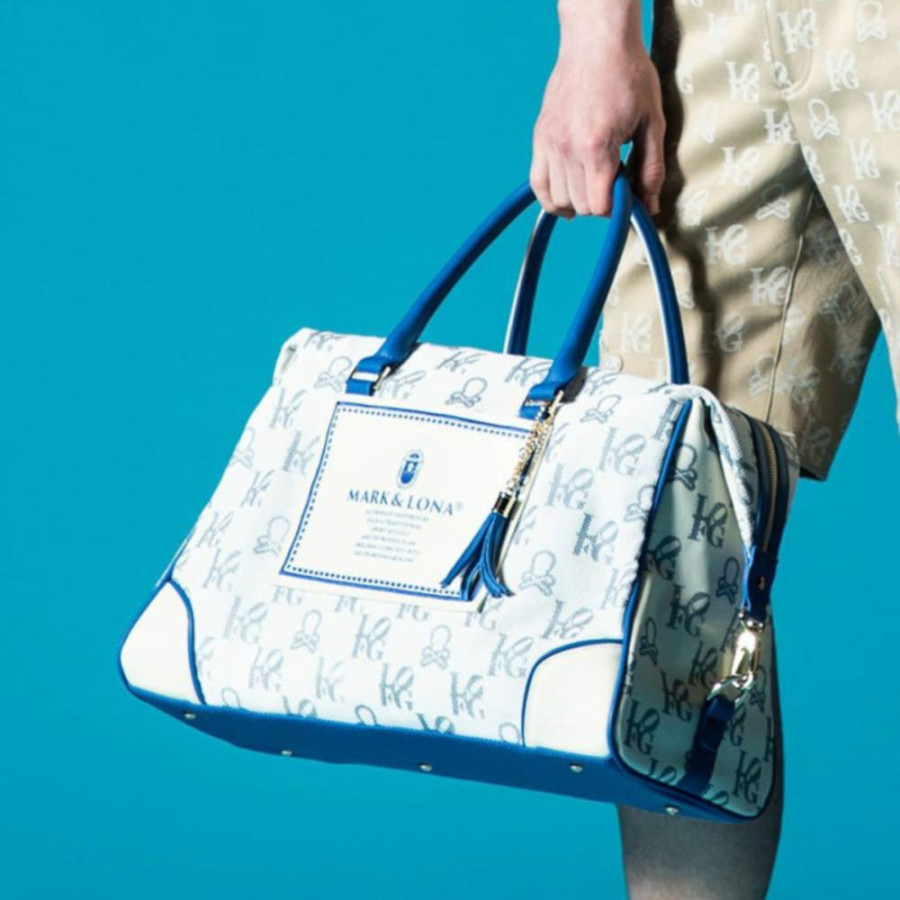 마크앤로나 에버 모노그램 메쉬 보스턴 백 3컬러 MLS-5A-SB31