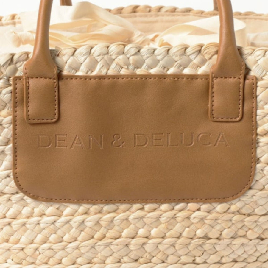 빔즈 DEAN & DELUCA 보냉 파우치 포함 바구니 가방 네추럴 18-61-0026-962