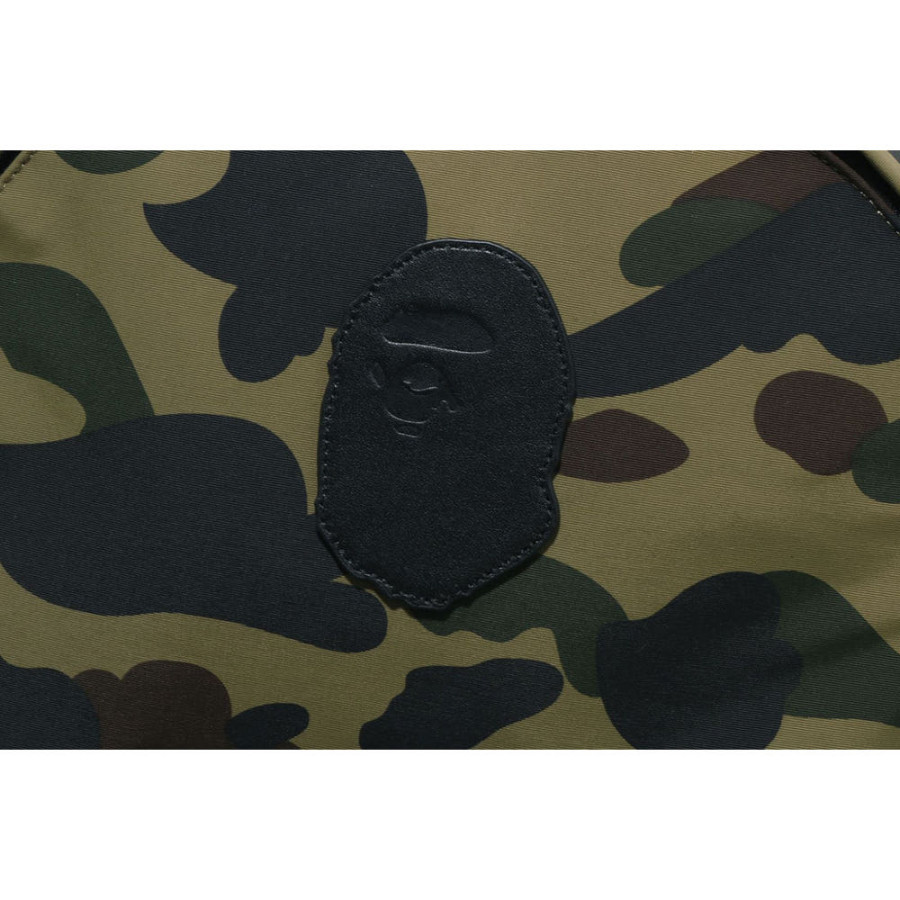 베이프 1ST 카모 에이프 헤드 패치 데이팩 트래블 여행 백팩 그린 1L70189002