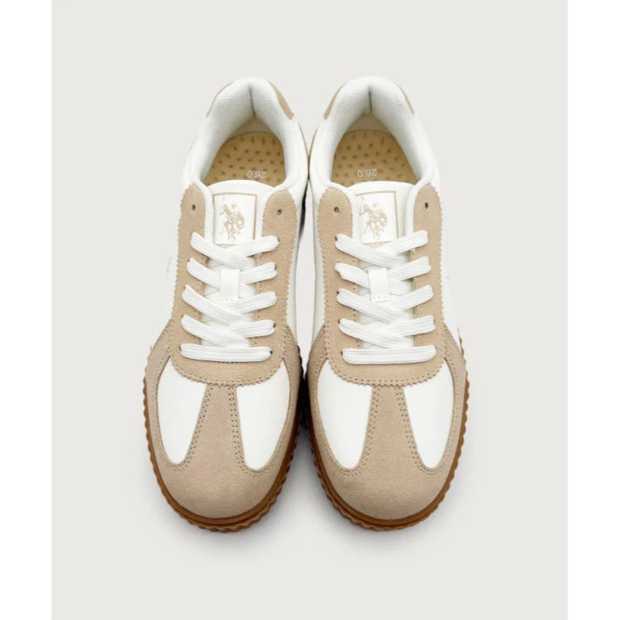 U.S. POLO ASSN. 유에스폴로에센 클리오조 천연 가죽 통굽 스니커즈 2컬러 PL00813ol