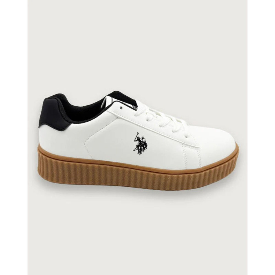 U.S. POLO ASSN. 유에스폴로에센 쿼터 호스 로우컷 통굽 스니커즈 2컬러 PL00811