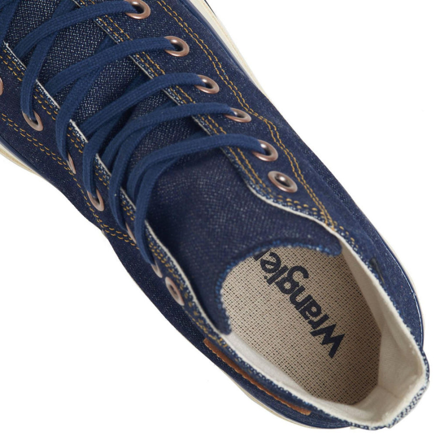 컨버스 레트로 올스타 에이지드 BD 하이 랭글러 하이탑 스니커즈 인디고 31315590