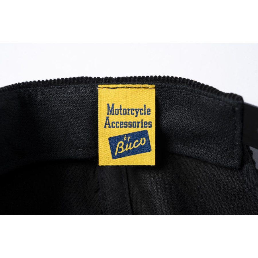 더리얼맥코이 THE REAL McCOY'S 부코 5패널 코듀로이 캡 모자 블랙 BA25106