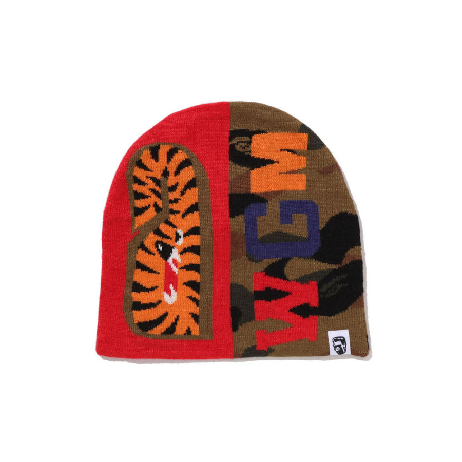 베이프 1ST 카모 샤크 니트 캡 비니 3컬러 1L70181003