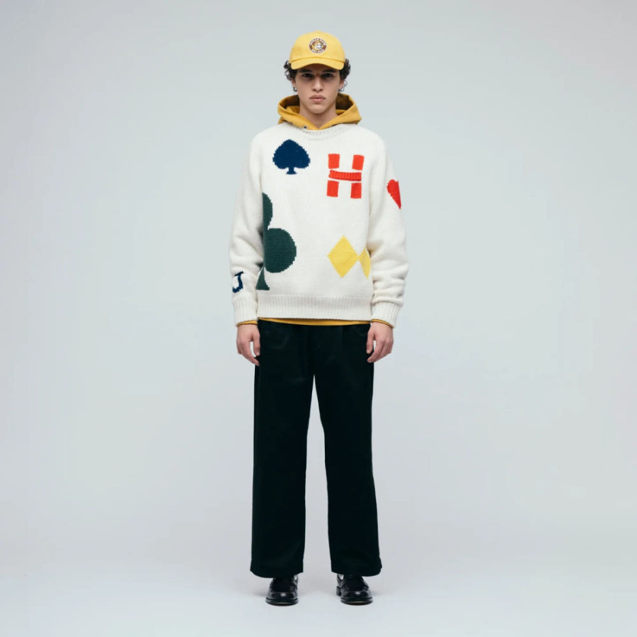 휴먼메이드 6패널 트윌 캡 4컬러 HM31GD019