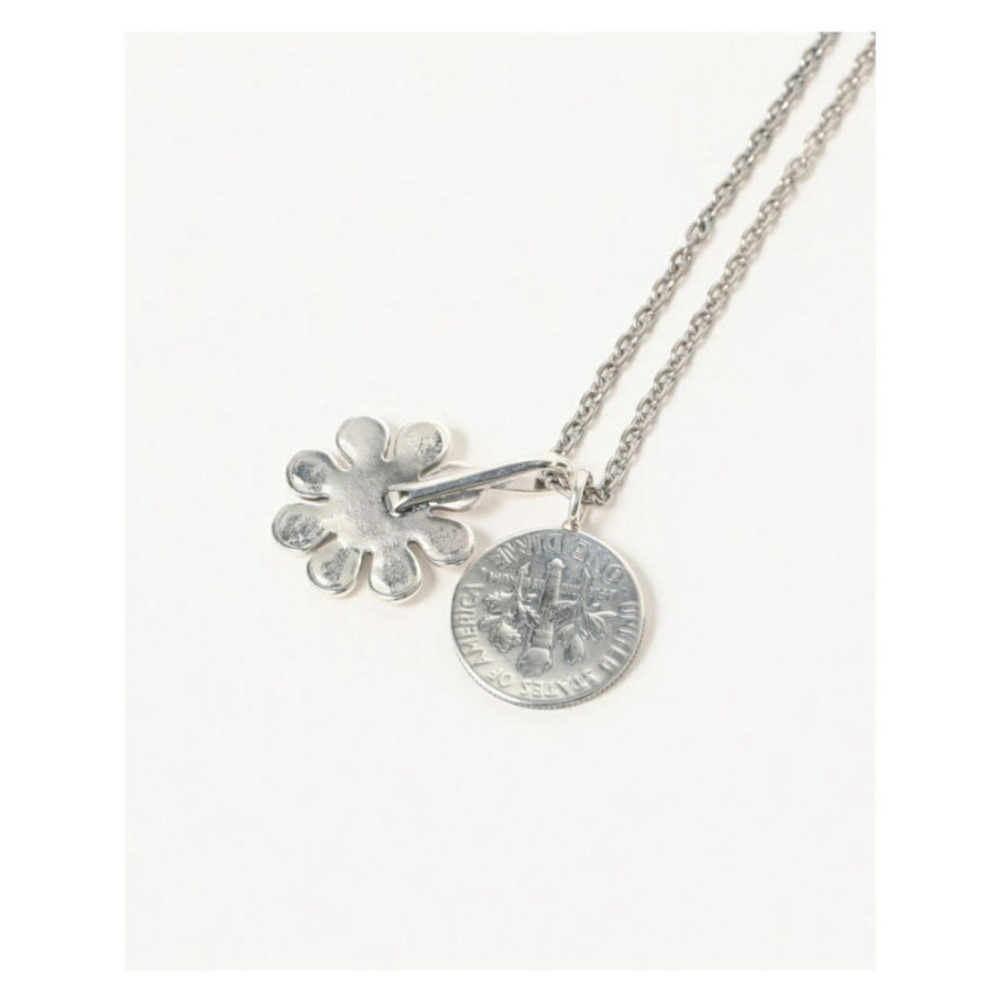 노즈웍스 X 빔즈 NORTH WORKS 플라워 코인 팬던트 목걸이 11-42-0001-803-90-88 FK6263
