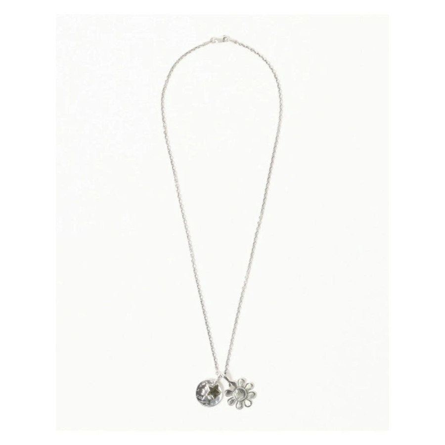 노즈웍스 X 빔즈 NORTH WORKS 플라워 코인 팬던트 목걸이 11-42-0001-803-90-88 FK6263