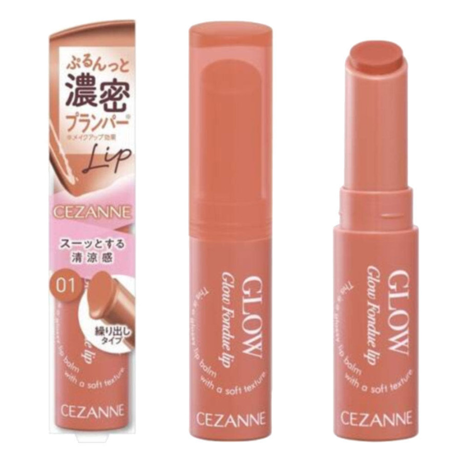 세잔느 글로우 퐁듀 립 플럼퍼 2.8g 01 코랄메모리